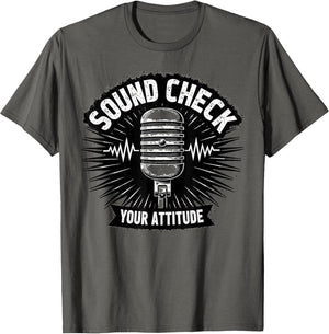 Sound Check Your Attitude Band Music Design