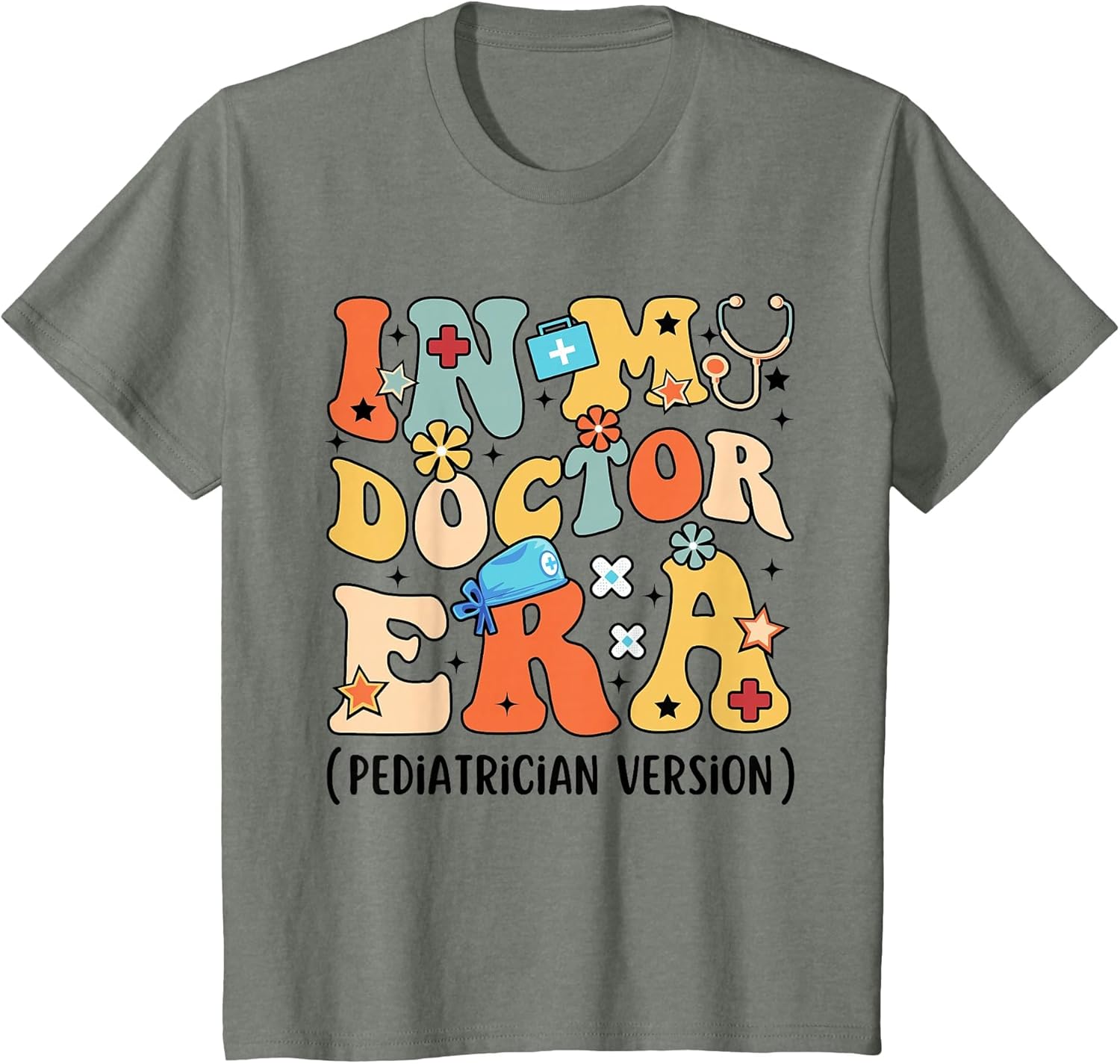 in My Doctor Era Pediatrician Version Groovy Doctor