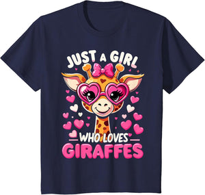 Giraffe Just A Girl Who Loves Giraffes