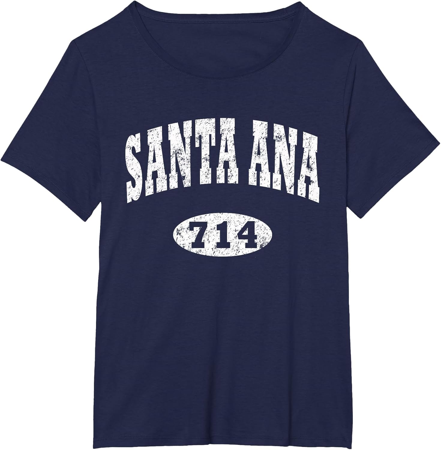 Santa Ana Shirt. Vintage California Area Code 714