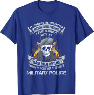 Own Forever The Title Military Police US Army MP Veteran