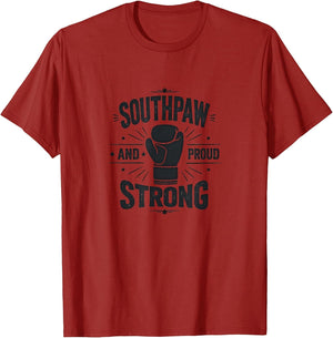 Southpaw and Proud Strong Boxing Design