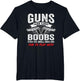 Guns are Like Boobs - Funny Titties Gun Joke Pistol