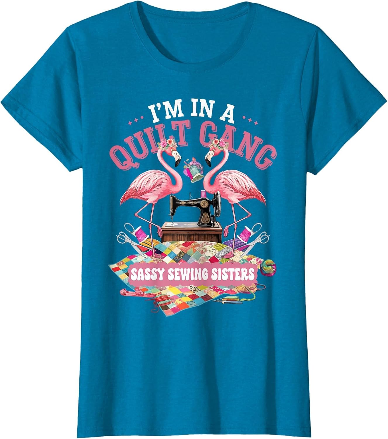 I'm in A Quilting Gang Sassy Sewing Sisters