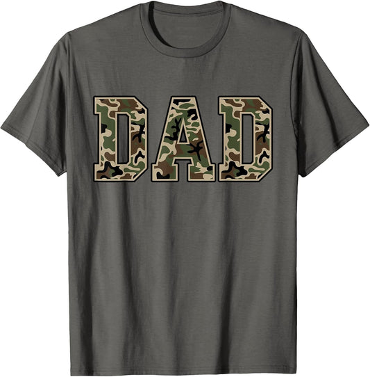 Vintage Camo Duck Hunting Dad Old Camo Dad