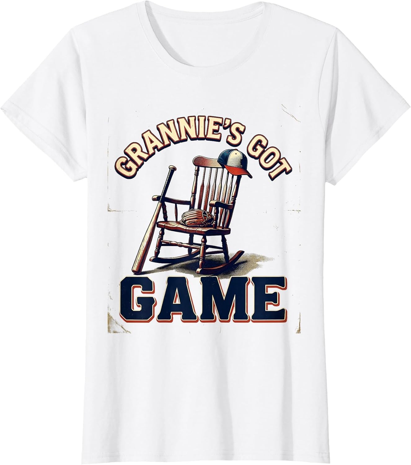 Grannie's Got Game Baseball Grandma Design