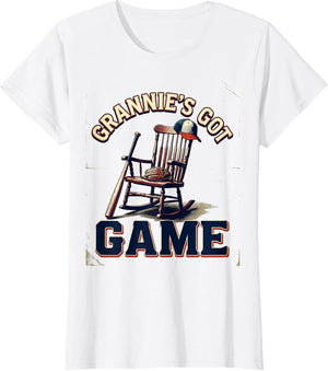 Grannie's Got Game Baseball Grandma Design