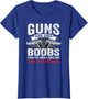 Guns are Like Boobs - Funny Titties Gun Joke Pistol