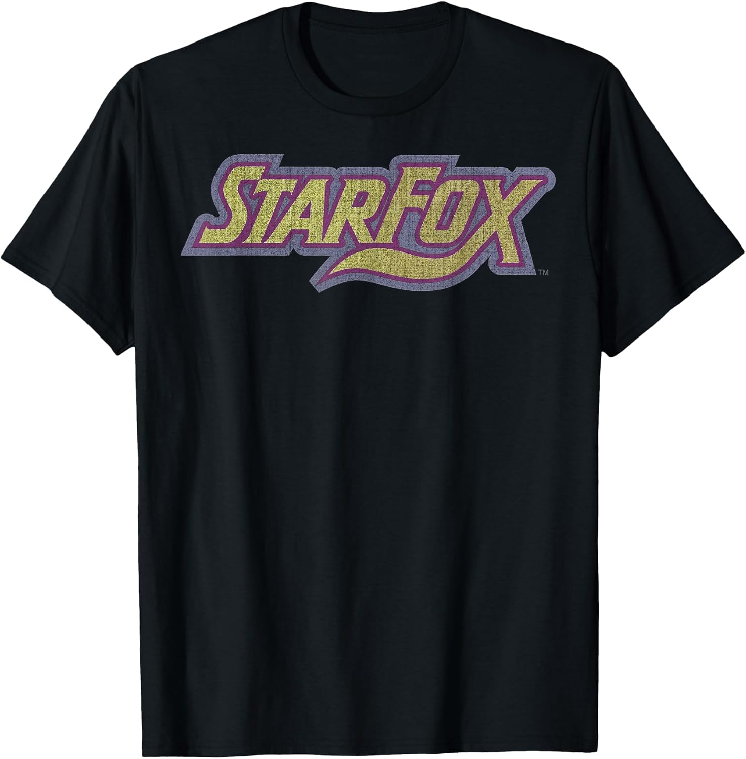 Star Fox Vintage Distressed Game Logo Graphic