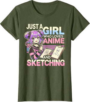 Just A Girl Who Loves Anime and Sketching, Otaku Anime