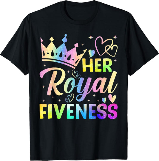 Her Royal Fiveness 5th Birthday 5 Years Old for Girls