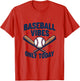 Baseball Vibes Only Today Graphic Design