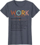 Vintage Work Bestie Definition Teachers Nurses Boss Women