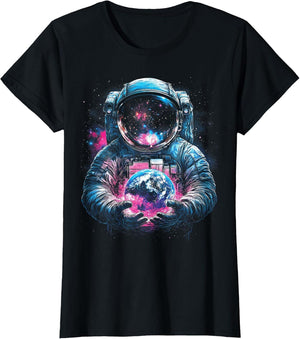 Astronaut Planet Earth Outer Space Galaxy Universe Science
