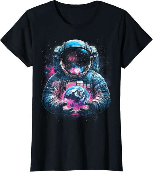 Astronaut Planet Earth Outer Space Galaxy Universe Science