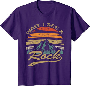 Wait I See A Rock, Retro Vintage Geology