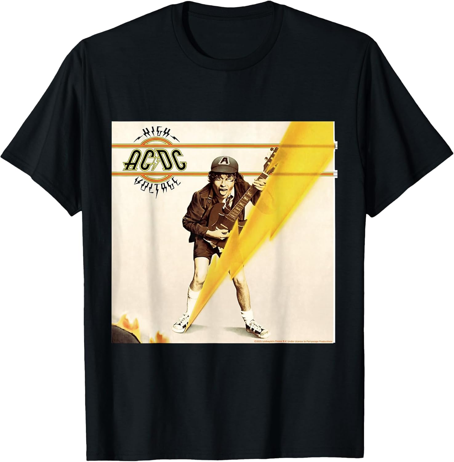 High Voltage AC/DC Music Band Iconic Image
