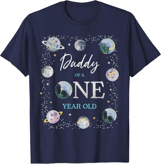 Daddy Houston We Have One Year Old Space Theme 1st Birthday