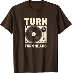 Turn Tables Turn Heads Hip Hop DJ Design