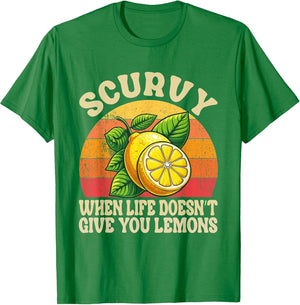 Scurvy When Life Doesn't Give You Lemons Vintage Fruit
