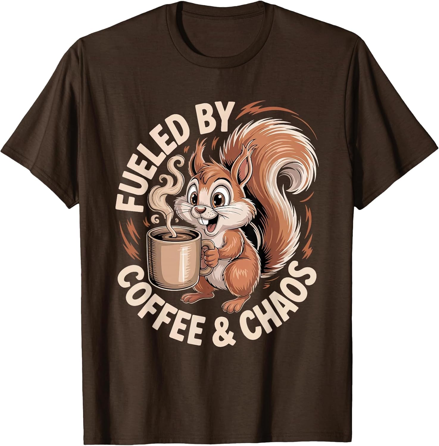 Squirrel Lover Coffee Chaos Cute Squirrel Mode