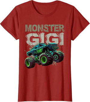 Monster Truck Gigi Family Matching Monster Truck Lovers