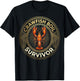 Crawfish Boil Survivor Funny Seafood Design
