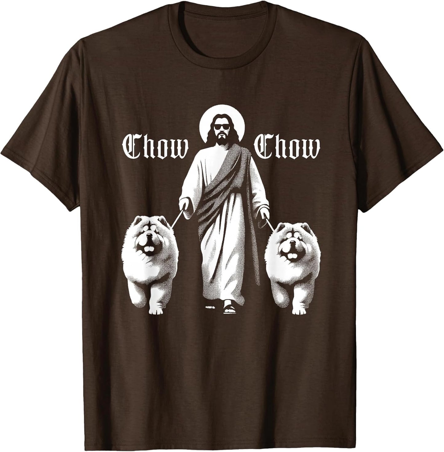 Jesus Chow Chow Dogs - Funny Christian Religious Dog Lover
