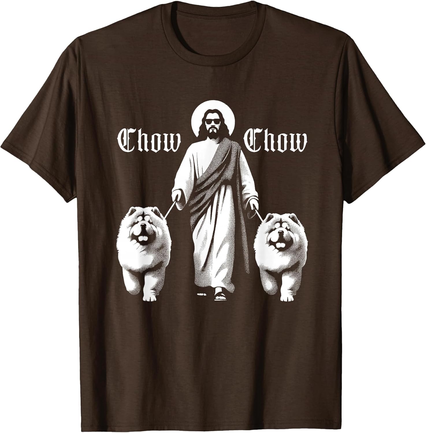 Jesus Chow Chow Dogs - Funny Christian Religious Dog Lover