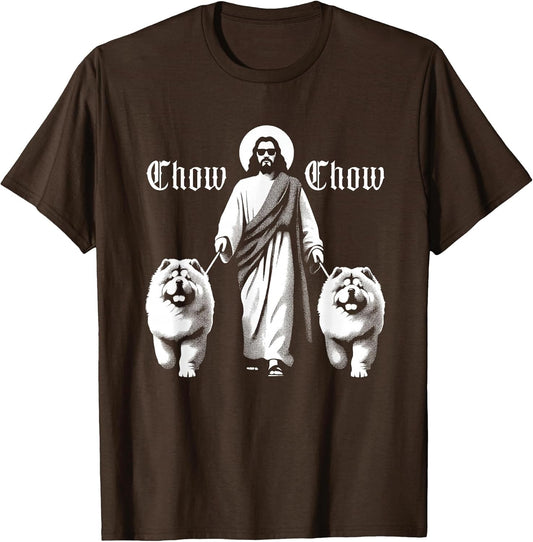 Jesus Chow Chow Dogs - Funny Christian Religious Dog Lover