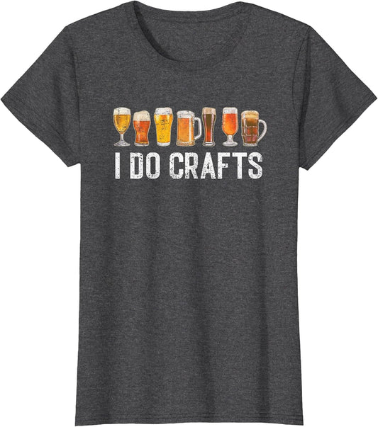 Craft Beer Vintage I Do Crafts Home Brew Art Women