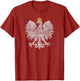 Poland Flag Cool Polska Flaga Vintage Polish Eagle Women Men