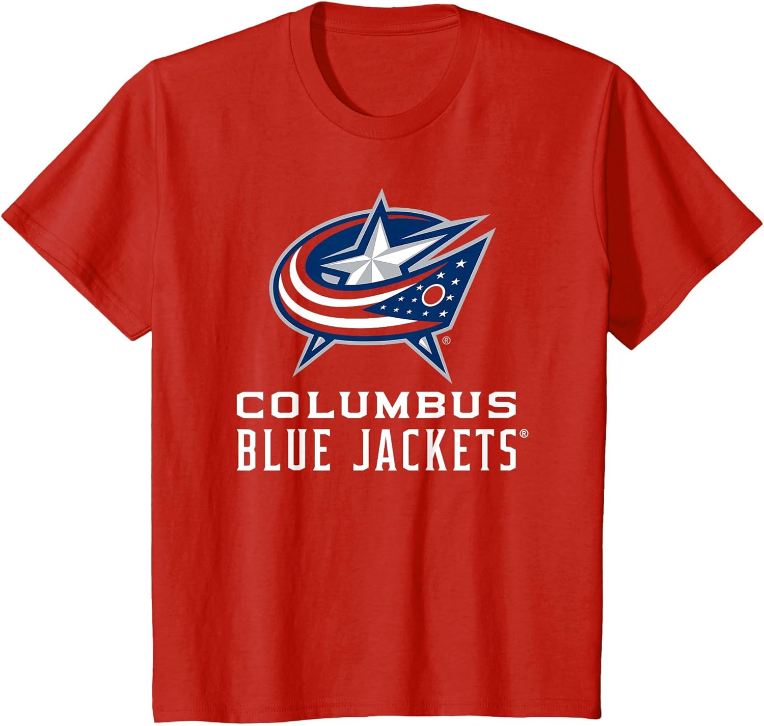 Columbus Blue Jackets Power Play Red Officially Licensed