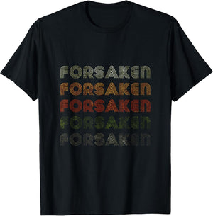 Love Heart Forsaken Grunge Vintage Style Black Forsaken