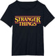 Stranger Things Season 5 Retro Video Game Yellow & Red Logo