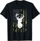 Hunting Shirt American Camouflage Flag Deer Silhouette
