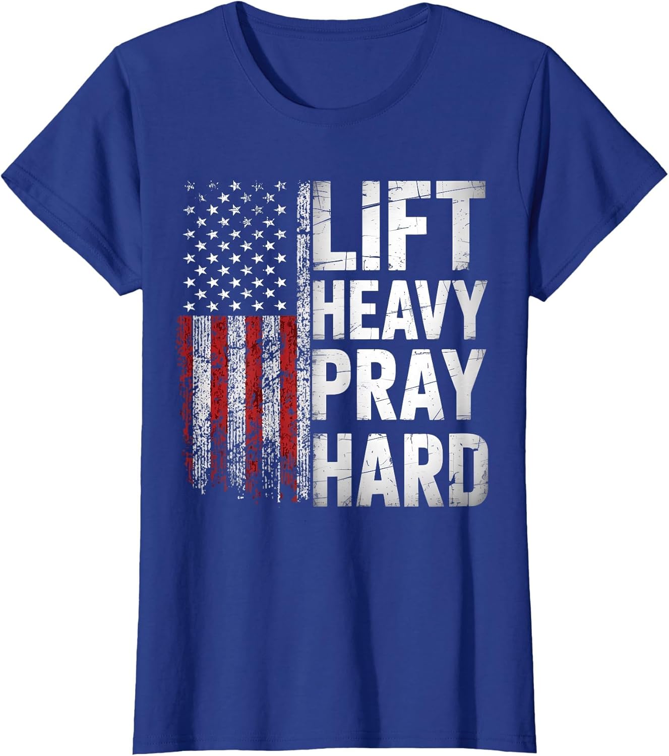 Lift Heavy Pray Hard Funny Gym Christian Lifting Men Women