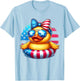 Cool Rubber Duck USA Flag Cute Duckie 4th of July Patriotic