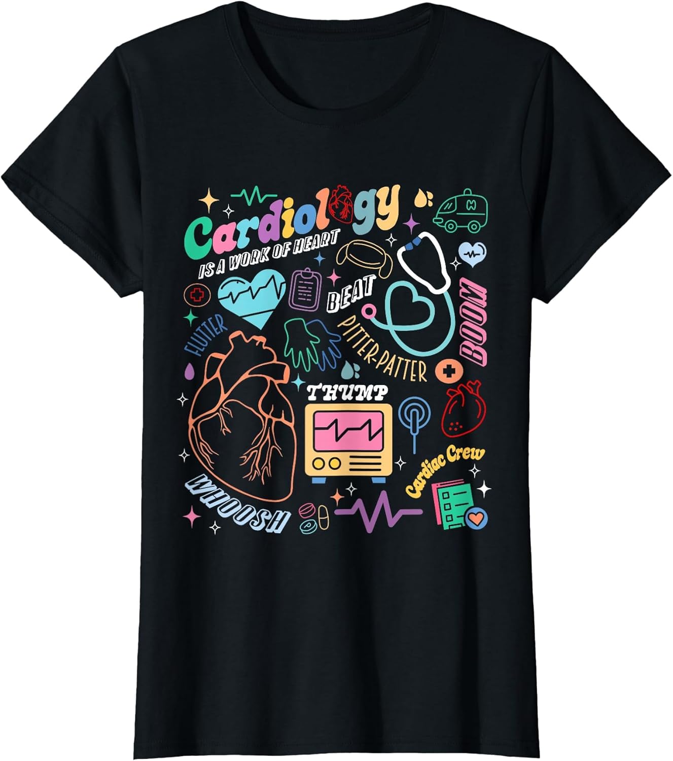 CVICU Cardiac Nurse Retro Anatomy Cardiology Human Heart RN