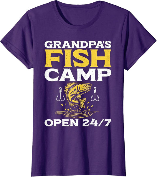 Grandpa's Fish Camp Open 24/7 Fishing Grandpa