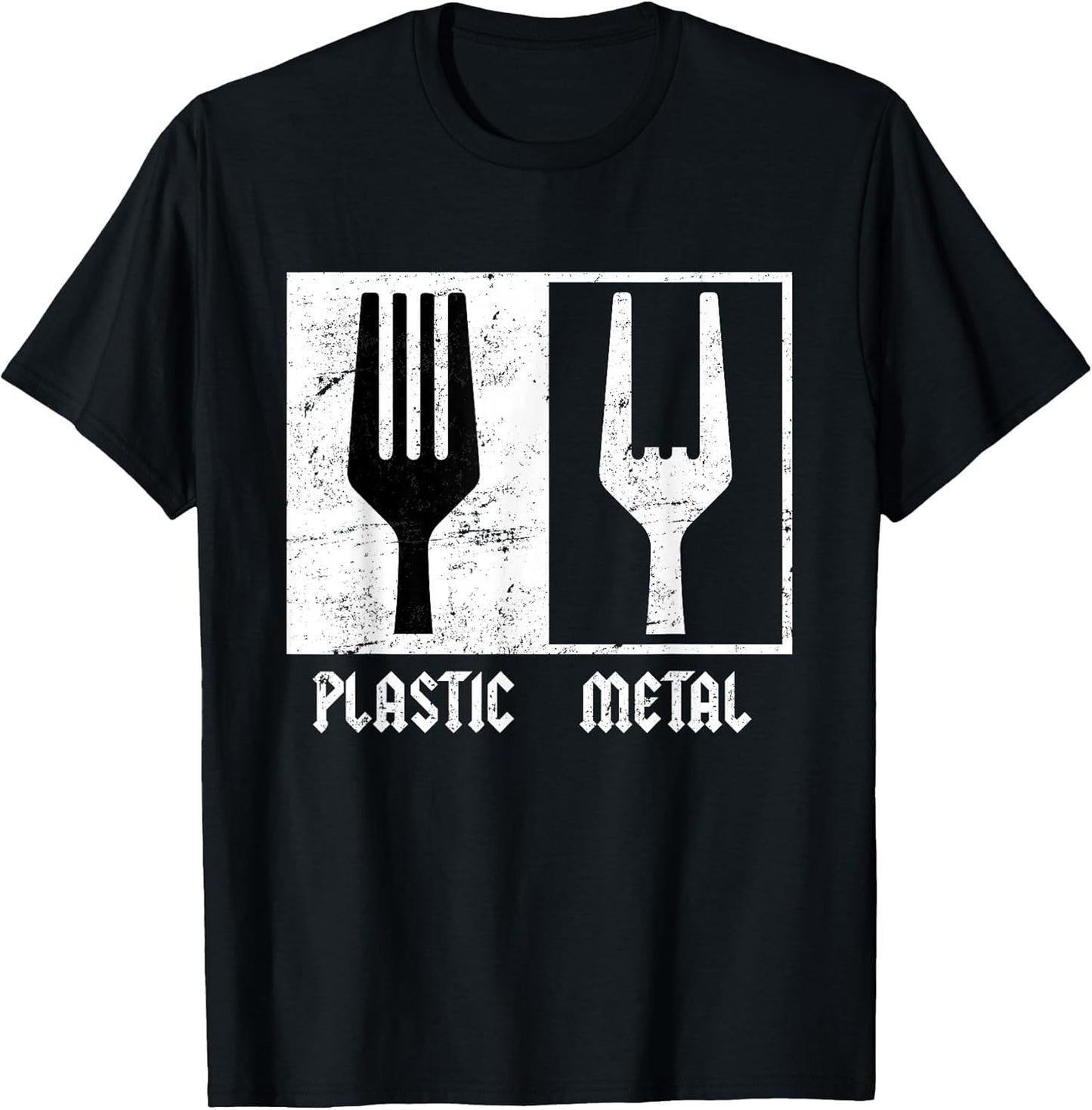 Heavy Metal Plastic Fork Plastic Fork Funny Rock Music