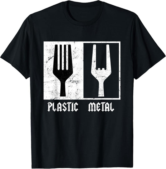 Heavy Metal Plastic Fork Plastic Fork Funny Rock Music