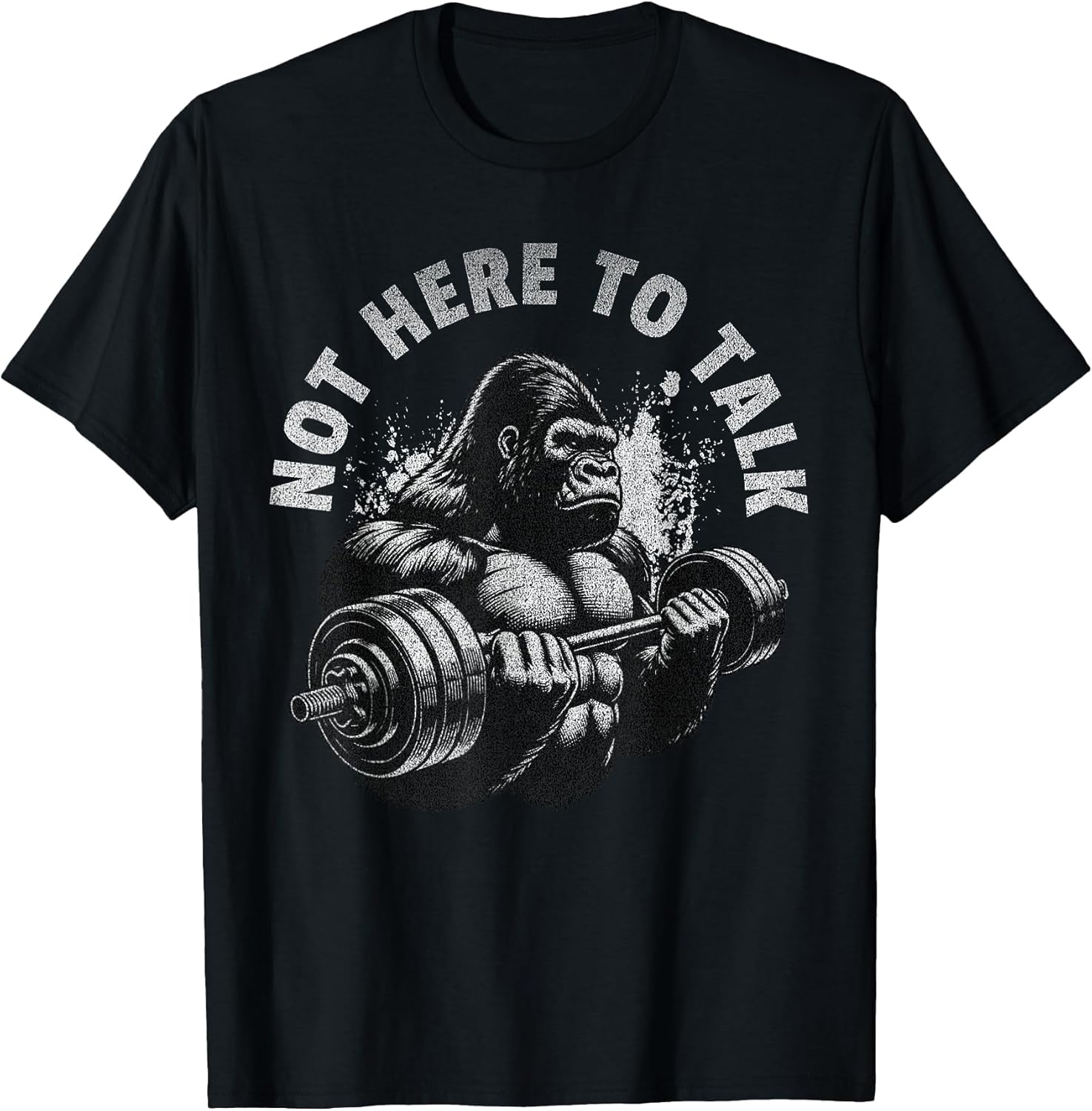 Gorilla Gym Not Here to Talk Serious Workout Lover