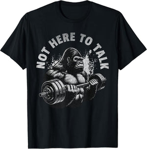 Gorilla Gym Not Here to Talk Serious Workout Lover