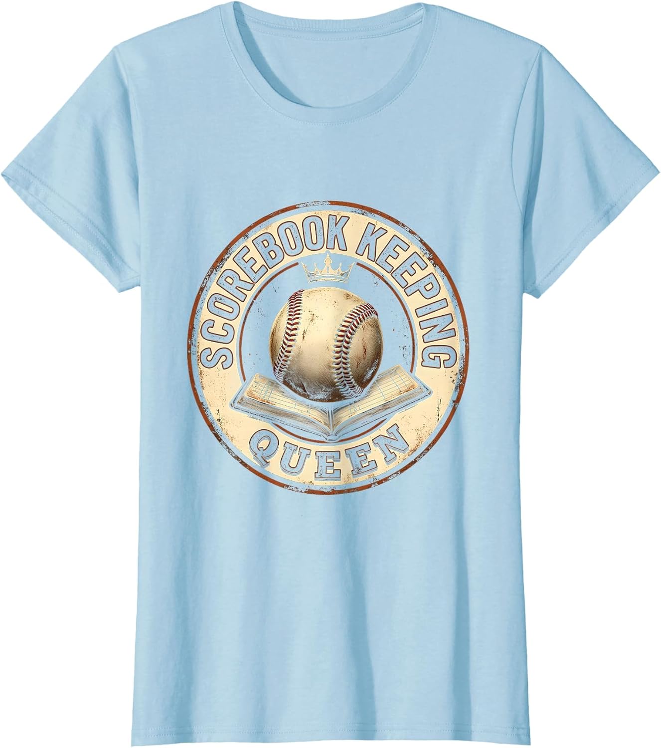 Scorebook Keeping Queen Mom Baseball Design