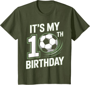 10th Birthday Kicking Off Soccer Year