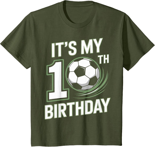 10th Birthday Kicking Off Soccer Year