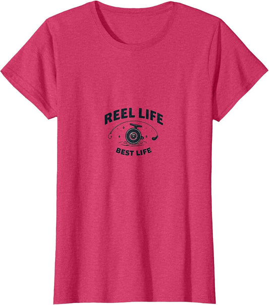 Reel Life Best Life Fishing Design