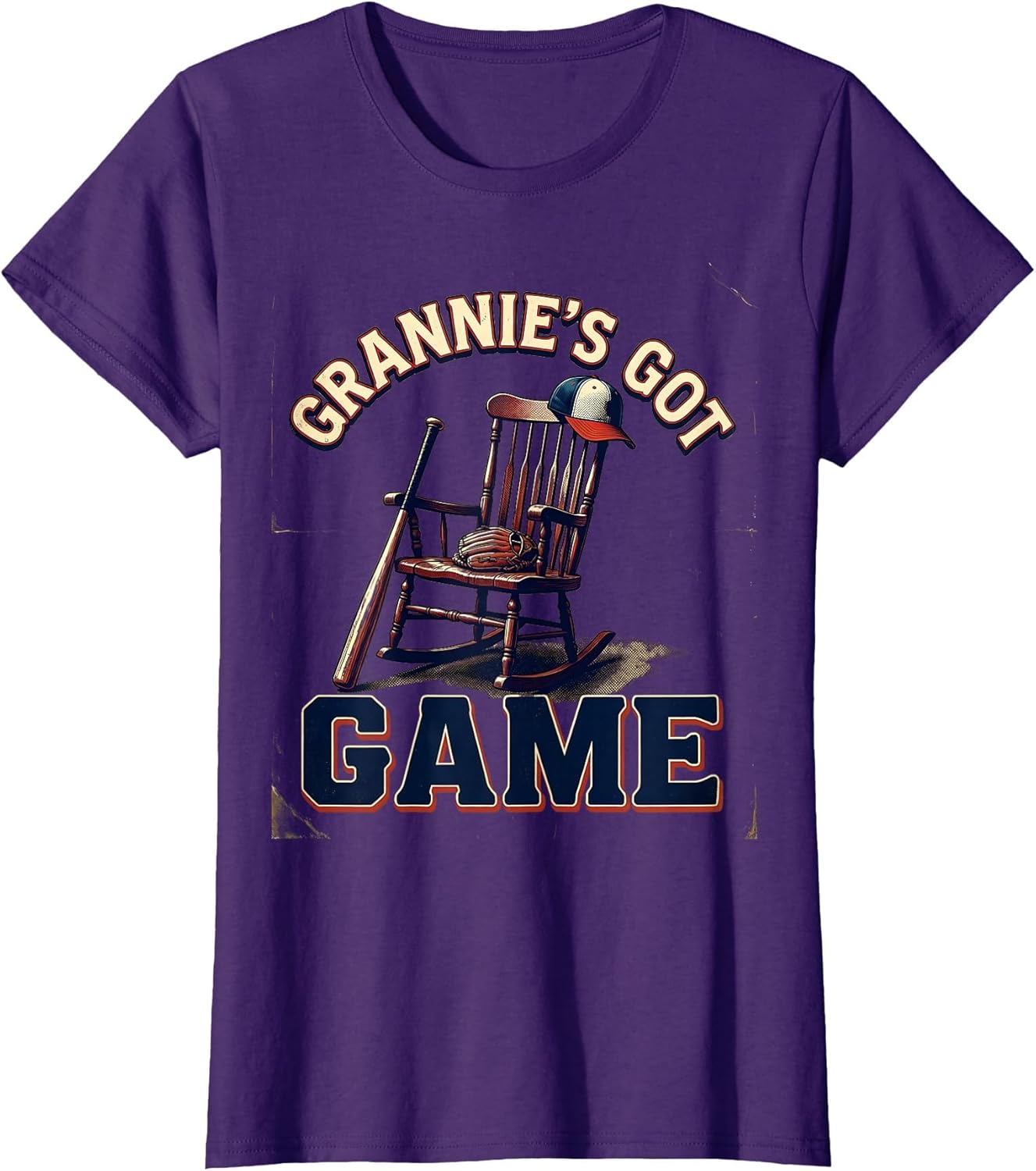 Grannie's Got Game Baseball Grandma Design
