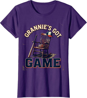 Grannie's Got Game Baseball Grandma Design